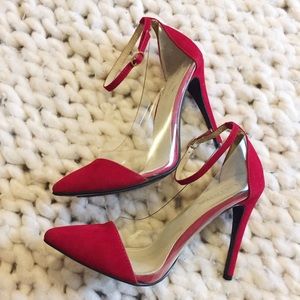 Clear See Through Heels